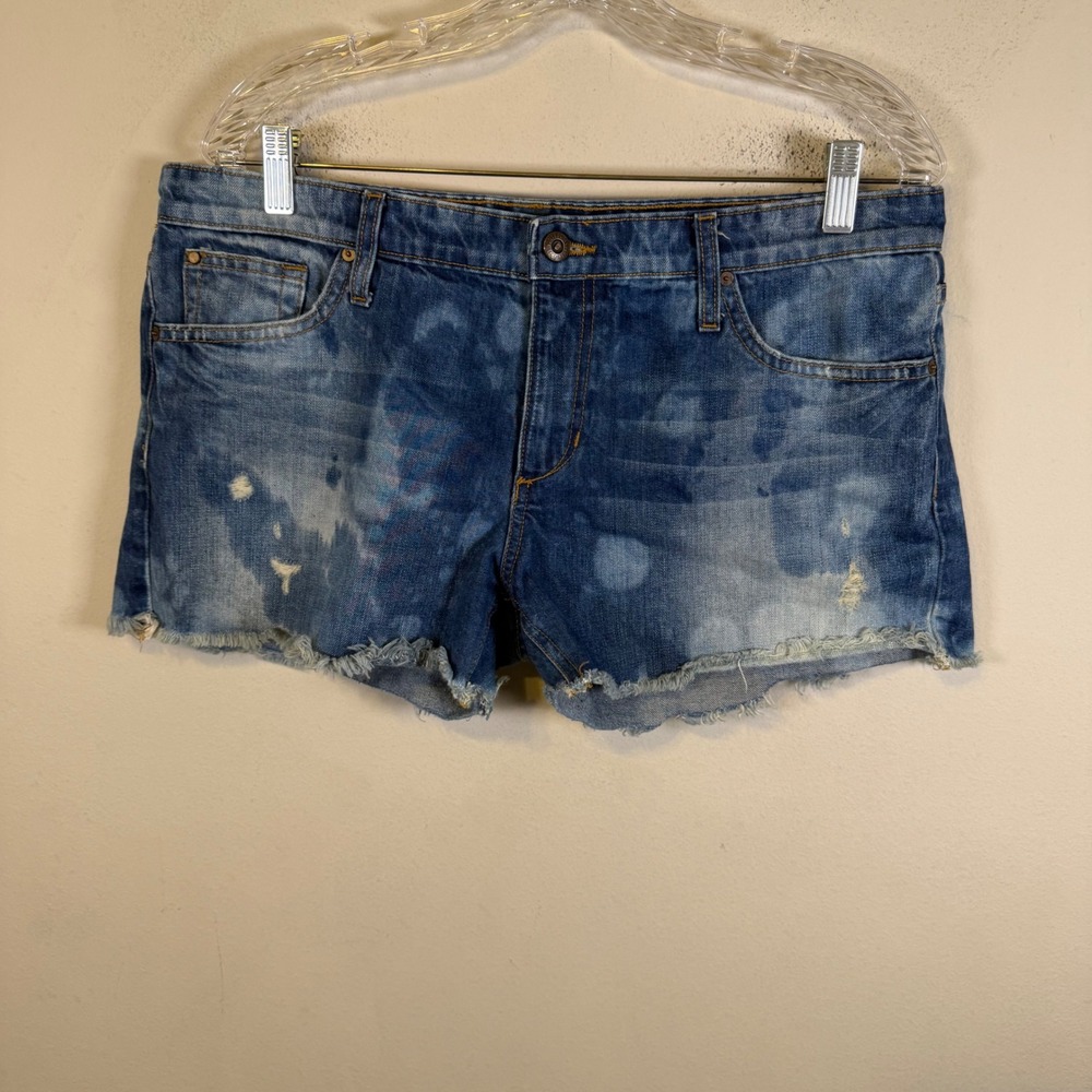 Joe's Jeans Womens Denim Shorts Vintage Reserve Acid Wash Blue 29